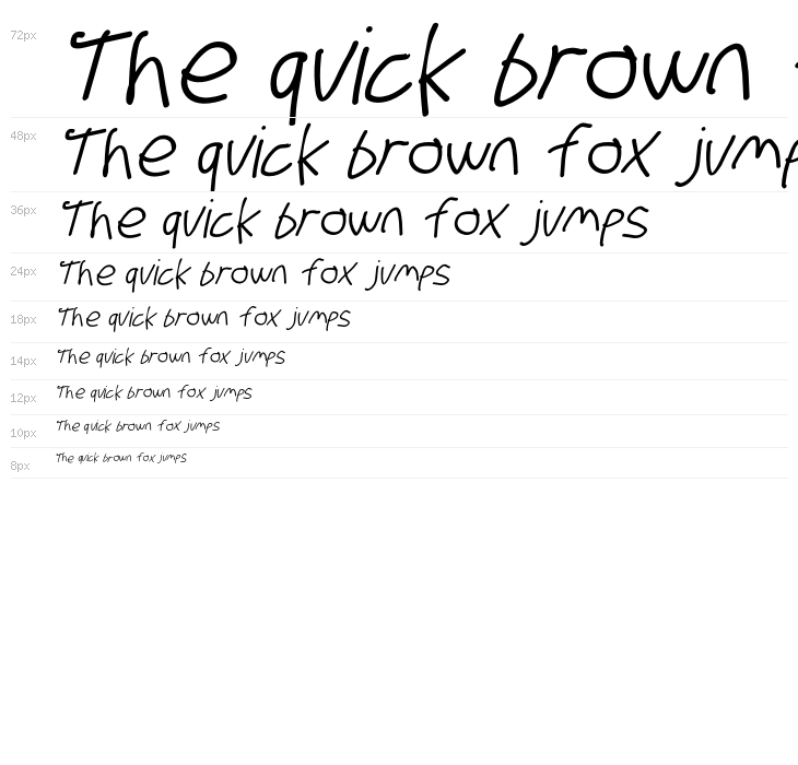 Stray Cat Bold Oblique Waterfall