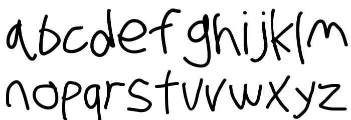 Stray Cat Bold Font LOWERCASE