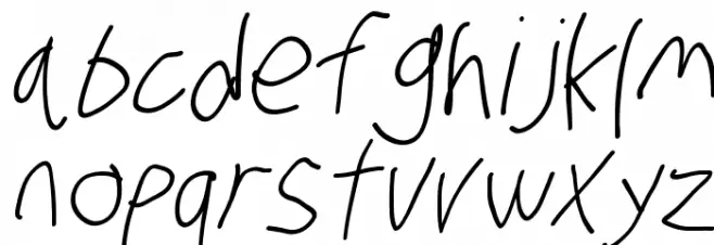 Stray Cat Condensed Oblique フォント 小文字