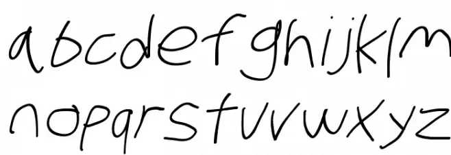 Stray Cat Extended Oblique Font LOWERCASE