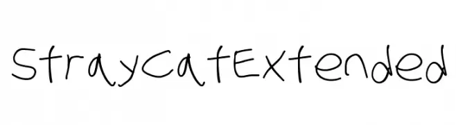 Stray Cat Extended  Скачать бесплатные шрифты