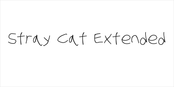 Stray Cat Extended Logo