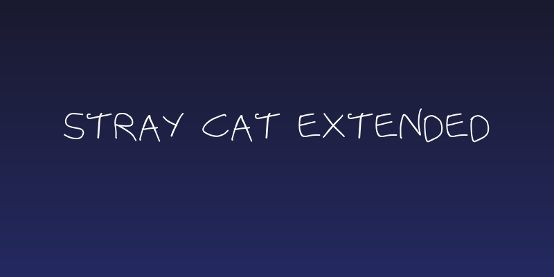 Stray Cat Extended Social Header