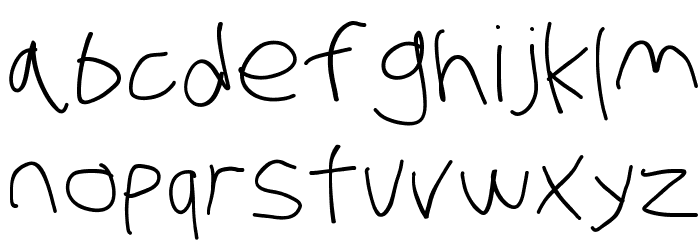 Stray Cat Extended Font LOWERCASE