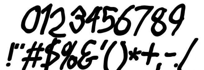 Stray Cat ExtraBlack Condensed Oblique Font OTHER CHARS