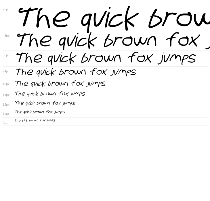 Stray Cat ExtraBold Extended Oblique Waterfall