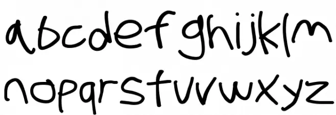 Stray Cat ExtraBold Extended 字体 小写