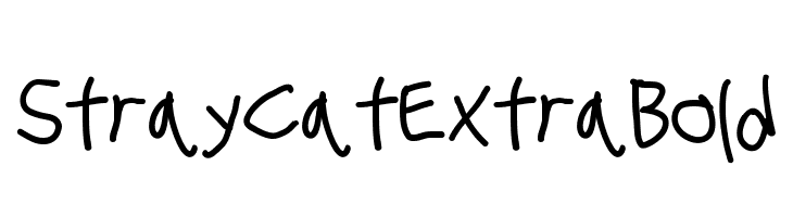 Stray Cat ExtraBold Font