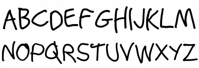 Stray Cat ExtraBold 字体 大写