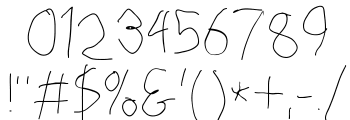 Stray Cat ExtraLight Font OTHER CHARS