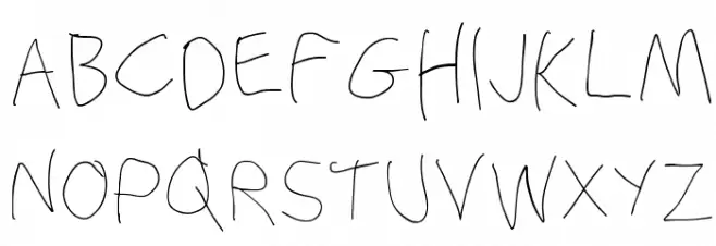 Stray Cat ExtraLight Font Litere mari