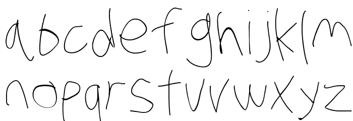 Stray Cat ExtraLight Font LOWERCASE
