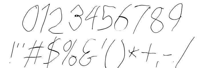 Stray Cat Hairline Condensed Oblique Font OTHER CHARS
