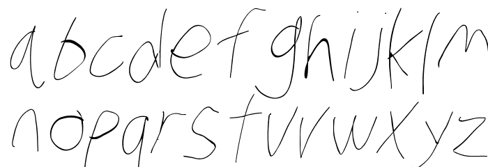 Stray Cat Hairline Condensed Oblique Font LOWERCASE
