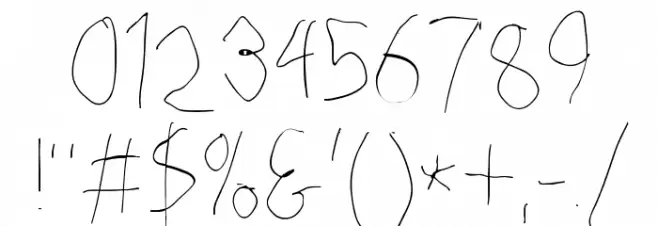 Stray Cat Hairline Condensed Font OTHER CHARS