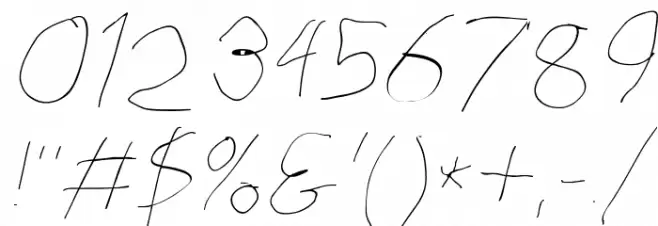 Stray Cat Hairline Extended Oblique Font OTHER CHARS