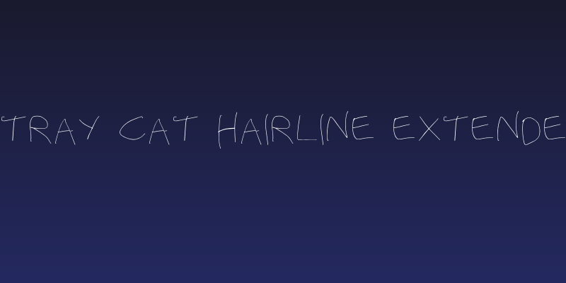 Stray Cat Hairline Extended Social Header