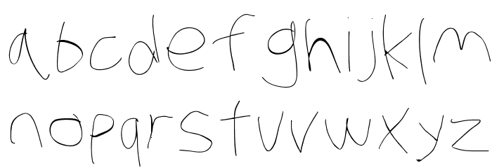 Stray Cat Hairline Extended Font LOWERCASE