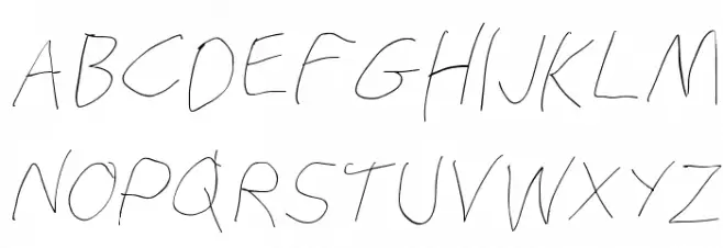 Stray Cat Hairline Oblique خط أحرف كبيرة