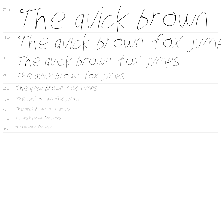 Stray Cat Hairline Oblique Waterfall