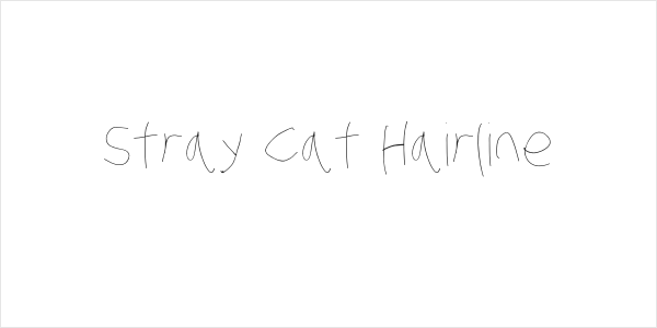 Stray Cat Hairline Logo
