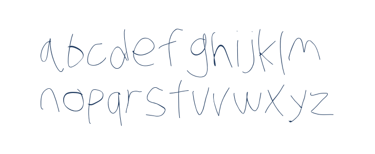 Stray Cat Hairline Lowercase