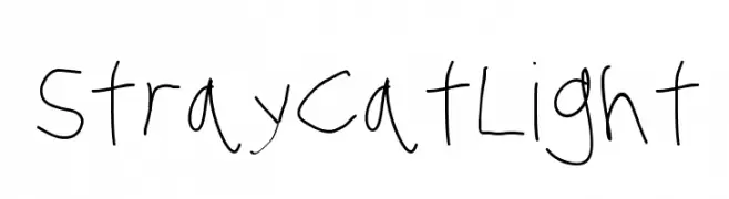Stray Cat Light  font caratteri gratis