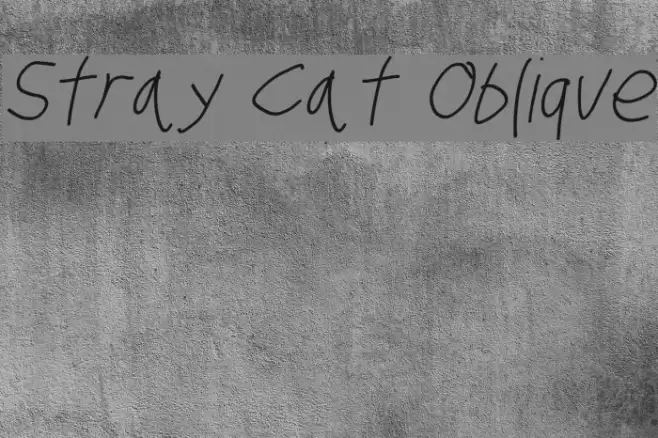 Stray Cat Oblique  examples