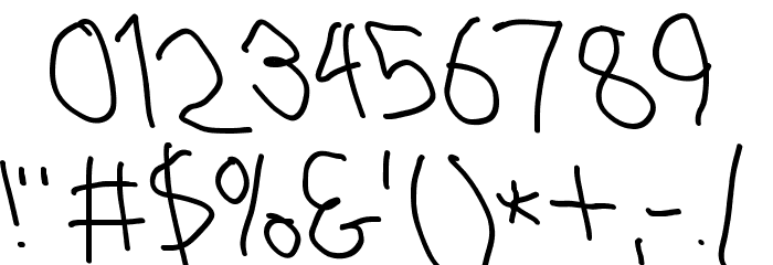 Stray Cat Opposite Oblique Font OTHER CHARS