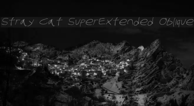 Stray Cat SuperExtended Oblique examples