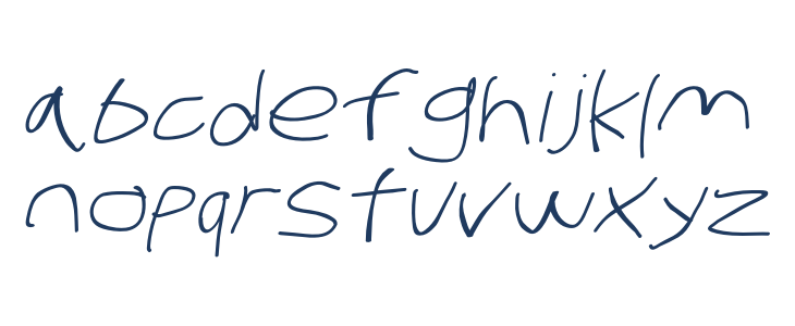 Stray Cat SuperExtended Oblique Lowercase