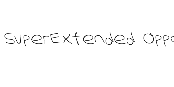 Stray Cat SuperExtended OppositeOblique Logo