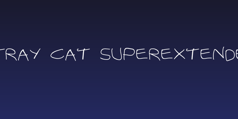 Stray Cat SuperExtended Social Header