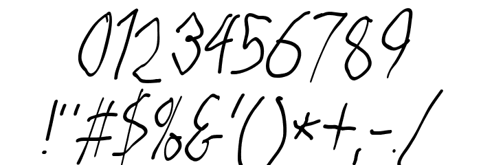 Stray Cat UltraCondensed Oblique Font OTHER CHARS