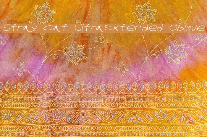 Stray Cat UltraExtended Oblique Example 2