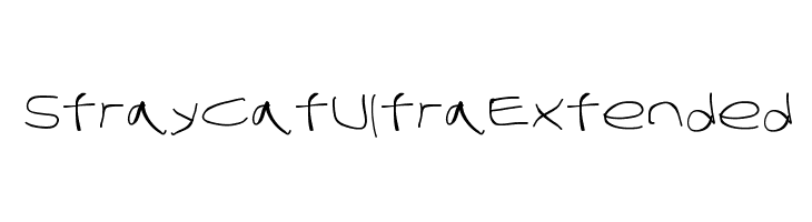 Stray Cat UltraExtended  免费字体下载
