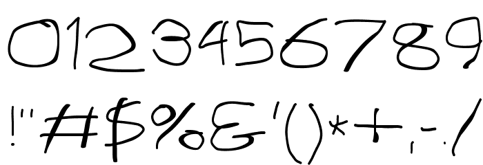 Stray Cat UltraExtended Font OTHER CHARS
