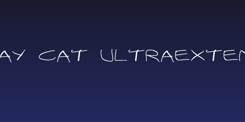 Stray Cat UltraExtended Social Header