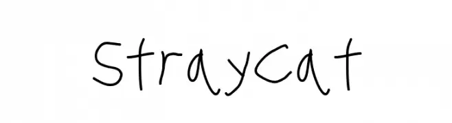 Stray Cat  font caratteri gratis