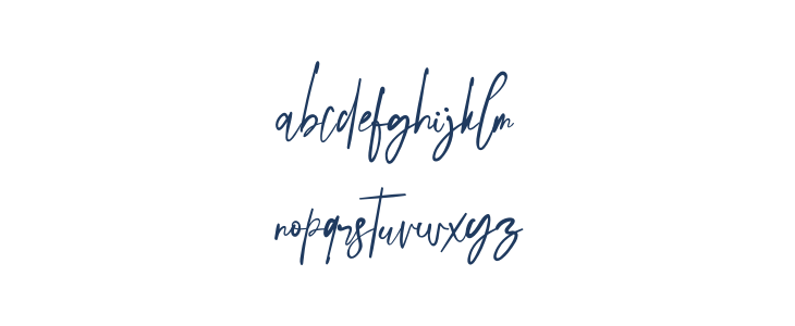 Streak Scratches Lowercase