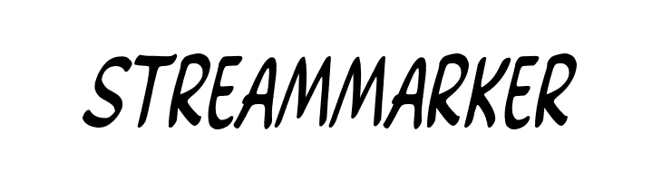 Stream Marker  font caratteri gratis