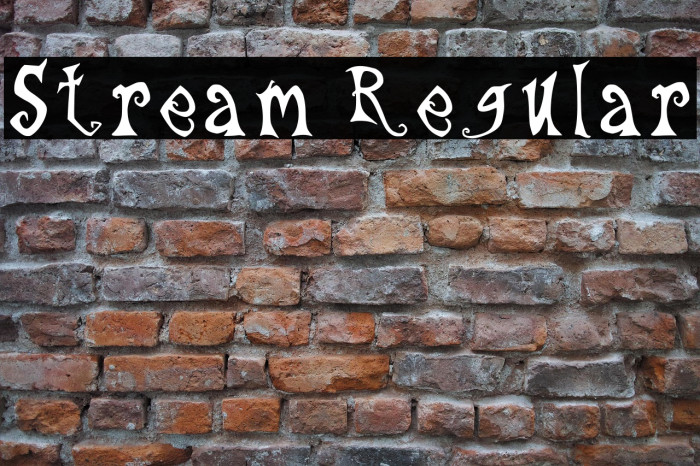 Stream Regular Example 1