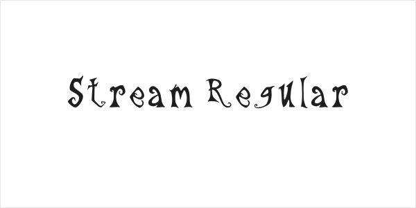 Stream Regular Logo