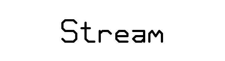 Stream  les polices de caractères gratuit tlcharger