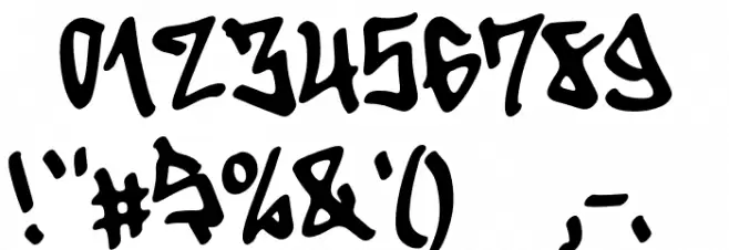 Streat Beat Font OTHER CHARS