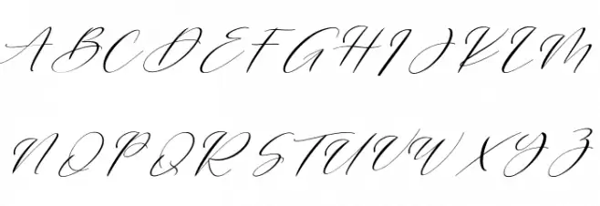 Streatline Font UPPERCASE
