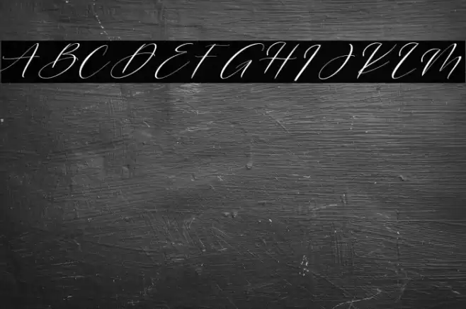 Streatline Font examples