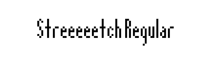 Streeeeetch Regular Fonte