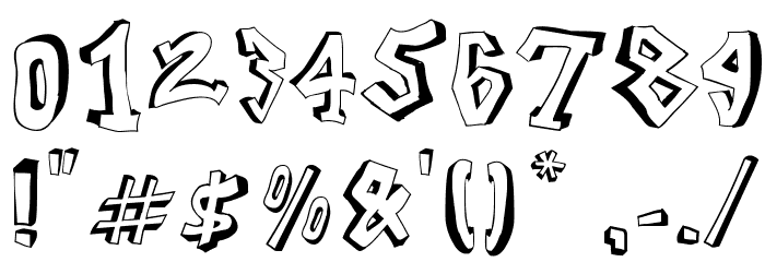 Street 2 Art Font OTHER CHARS