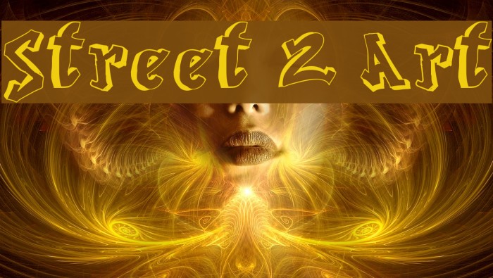 Street 2 Art Font examples